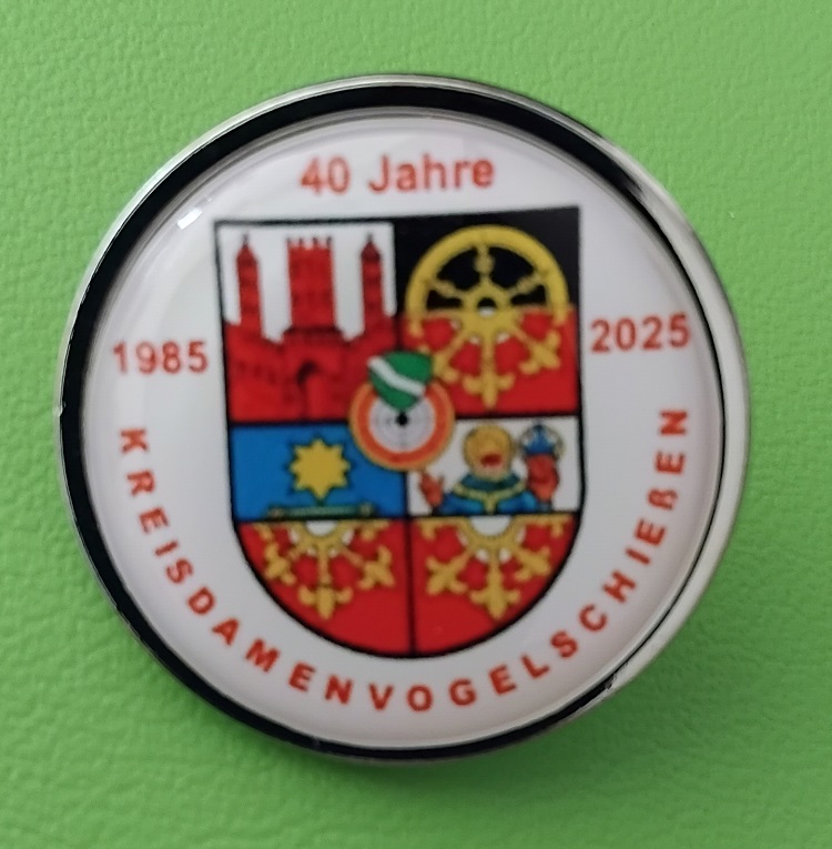Pin 40 Jahre Kreisdamenvogelschiessen 2025
